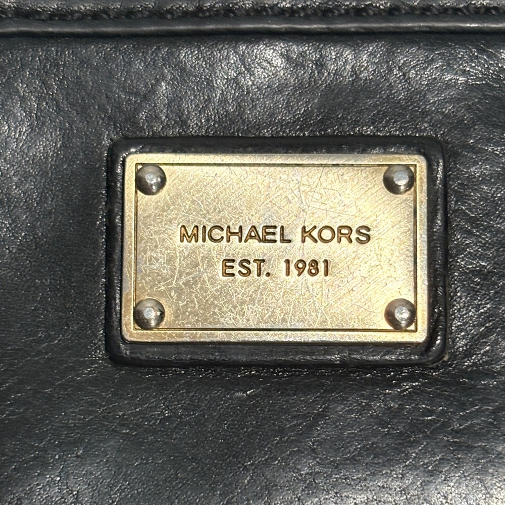 Michael Kors Studded Leather Wallet - Picture 2 of 5